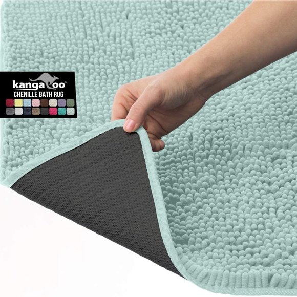 **SOLD** NWT Kangaroo Chenille Bath Rug 24x17 - Picture 1 of 7